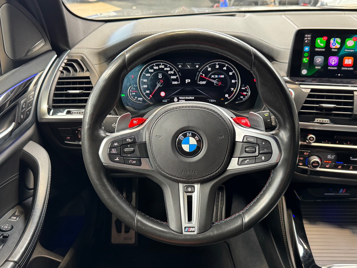 Bmw X3 M COMPÉTITION F97 XDRIVE 510CV STEPTRONIC8 360°/UHD/HARMAN/ATTELAGE ELEC C