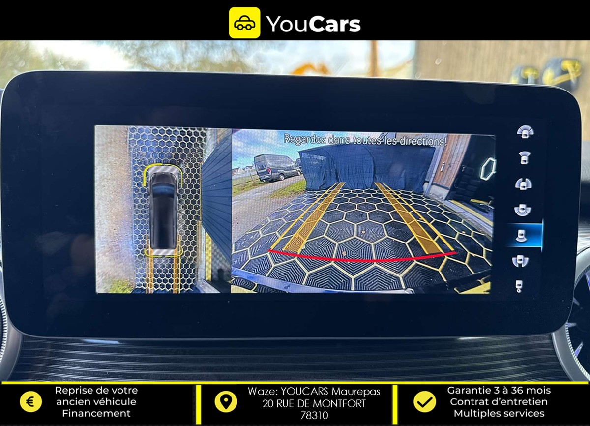 Mercedes-Benz Classe V Phase 2 300 1.9 CDI 16V 4MATIC 9G-TRONIC 237 cv FULL OPTIONS / TELEVISION