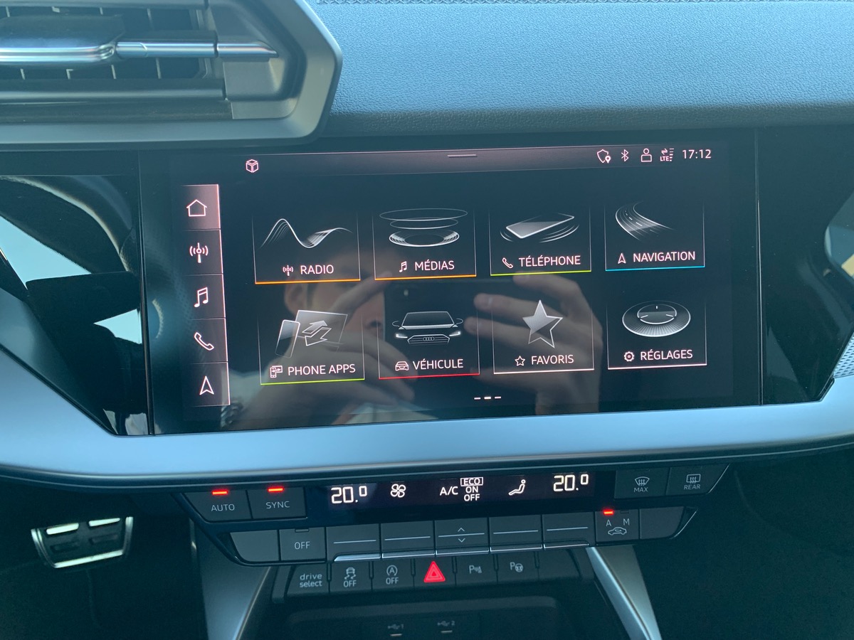 Audi A3 Sportback 150 ch | S-line | Affichage tête haute | Matrix LED clignotants dynamiques