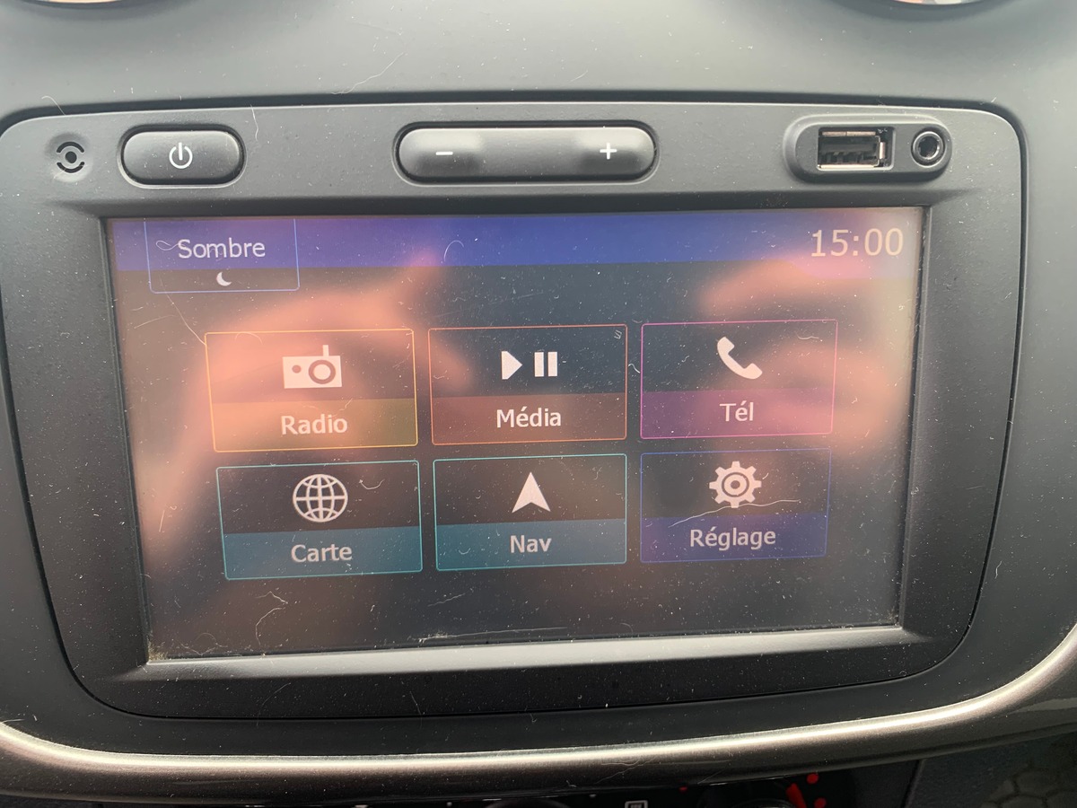 Dacia Sandero Stepway 90 ch | Roue de secours + cric | Aide stationnement Arrière | GPS | Bluetooth