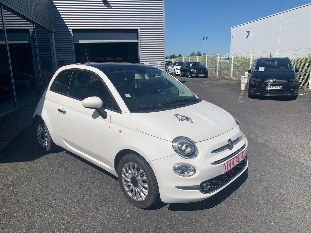 Fiat 500 LOUNGE | Kit mains libres Bluetooth | Régulateur de vitesse | CLIMATISATI0N