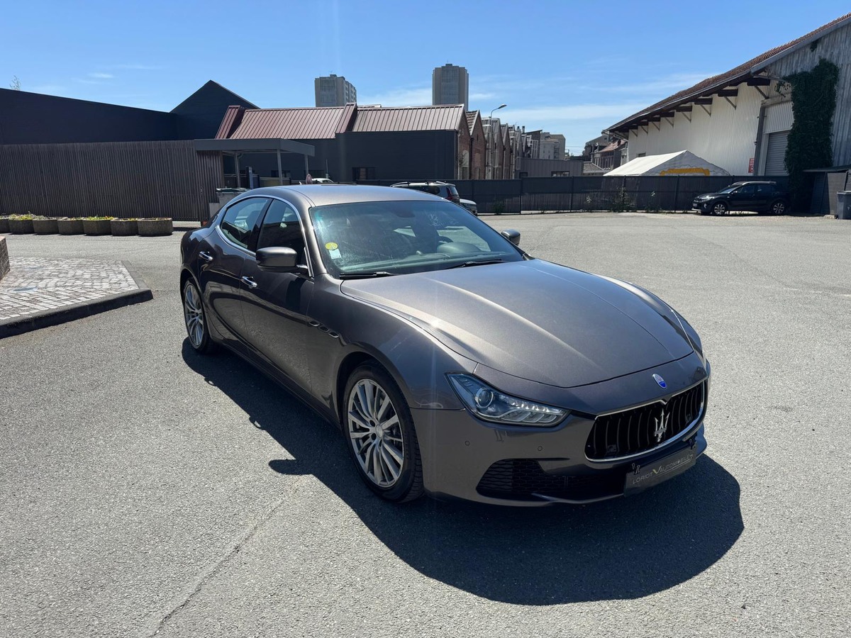 Maserati Ghibli 3.0 V6 Diesel 275 ZF8 - GARANTIE - Révisé