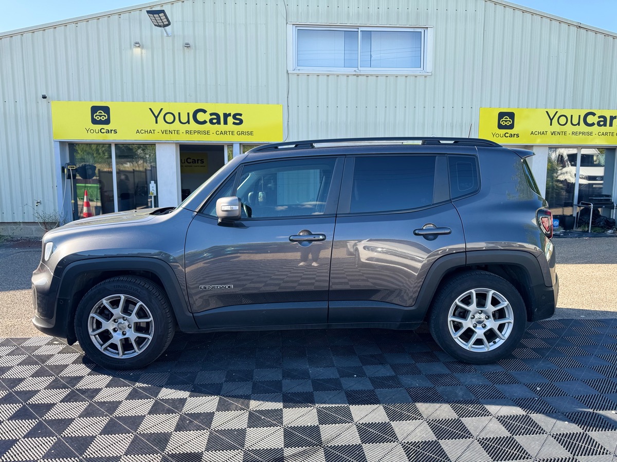 Jeep Renegade Phase 2 T4 1.3 150 cv Boîte auto - CAMERA DE RECUL - CARPLAY - DEMARRAGE SANS CLE