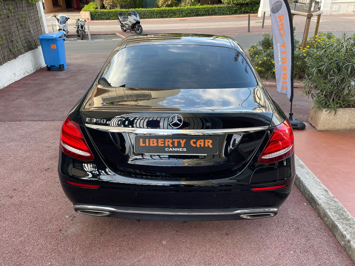 Mercedes Benz CLASSE E 350 e Berline / 286 cv 9G-TRONIC / KM Reel / Virtual / Caméra 360
