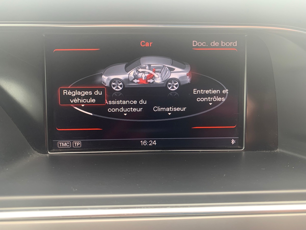Audi A5 Sportback 210 ch | Ambition luxe | GPS | Cuir | Sièges électriques | Bluetooth | Régulateur