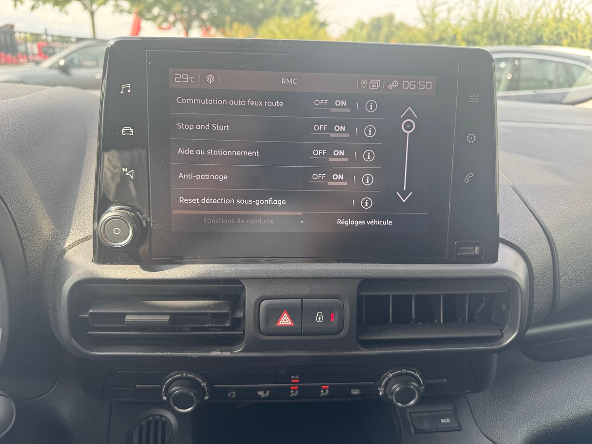 Citroën Berlingo 1.5 BHDI 130CH EAT8 DRIVER DOUBLE PORTE / PRIX HORS TAXE