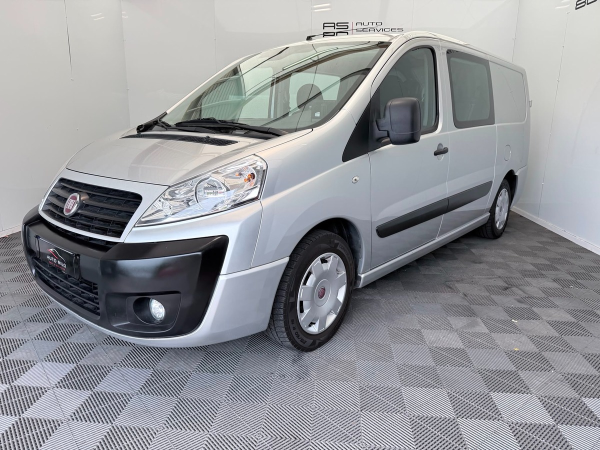 Fiat Scudo Panorama Multijet  2.0 Jtdm 128  double cabine 5 places L2H1