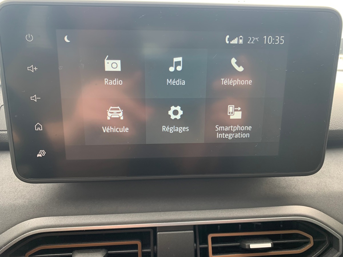 Dacia Sandero Stepway 90 ch | Extreme | Caméra | Régulateur | Intégration smartphone | Roue secours