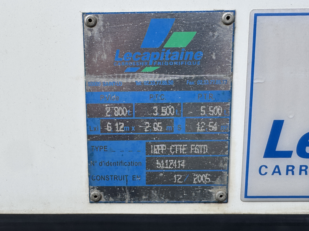 RENAULT Master 2.5 DCI 115 ch Frigorifique