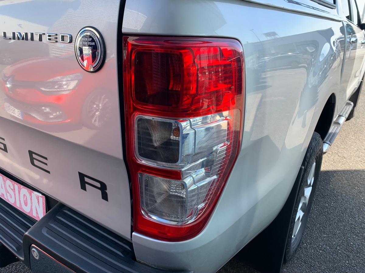 Ford Ranger 150 | Limited | Hard Top | Caméra recul | Régulateur vitesse | Attelage | Roue secours