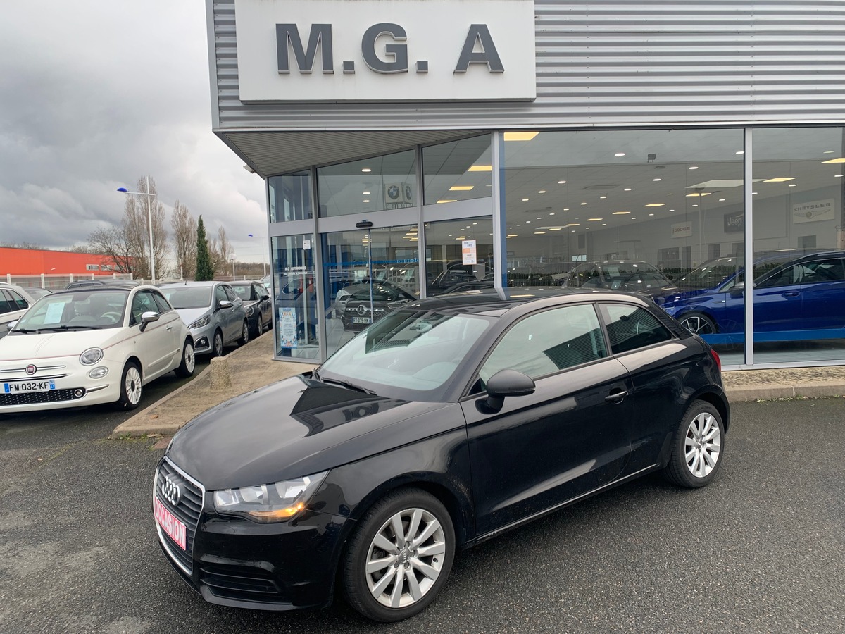 Audi A1 105 ch | Attraction | Climatisation | Radio cd | Jantes alu 16''| Volant cuir | Radar recul