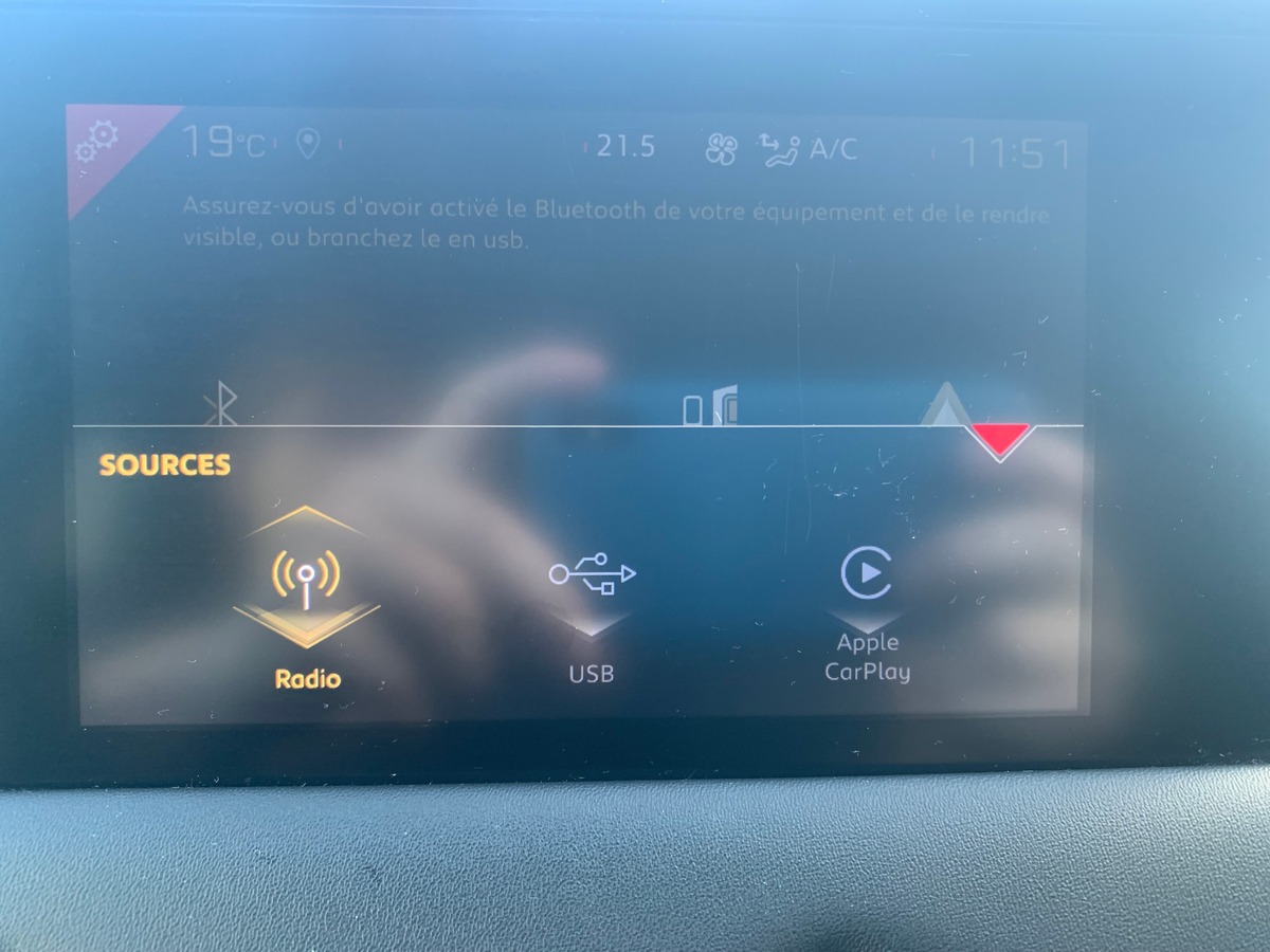 DS DS 3 110 chevaux | So Chic | Caméra de recul | Apple car play Android auto | Régulateur vitesse