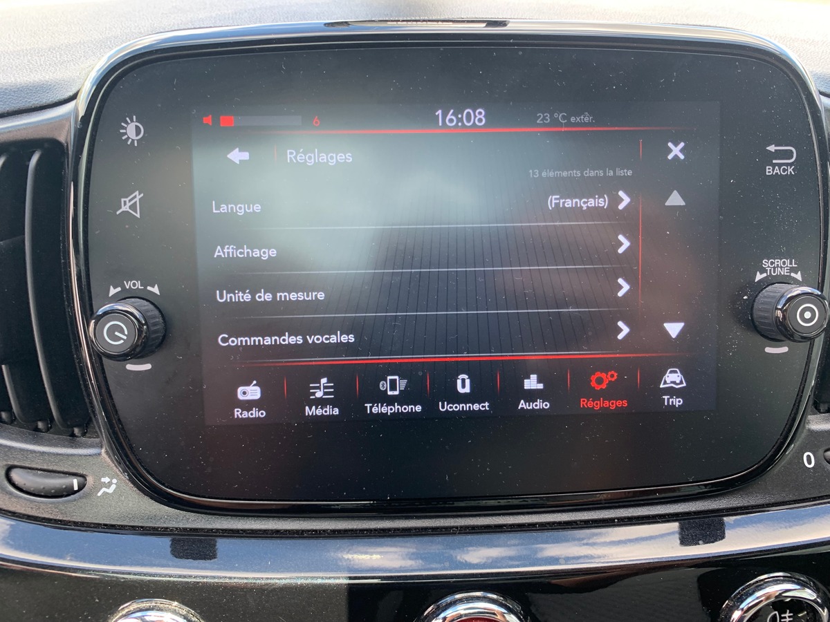 Fiat 500 70 chevaux | Dolcevita | Toit vitré | Régulateur de vitesse | Faible kilométrage
