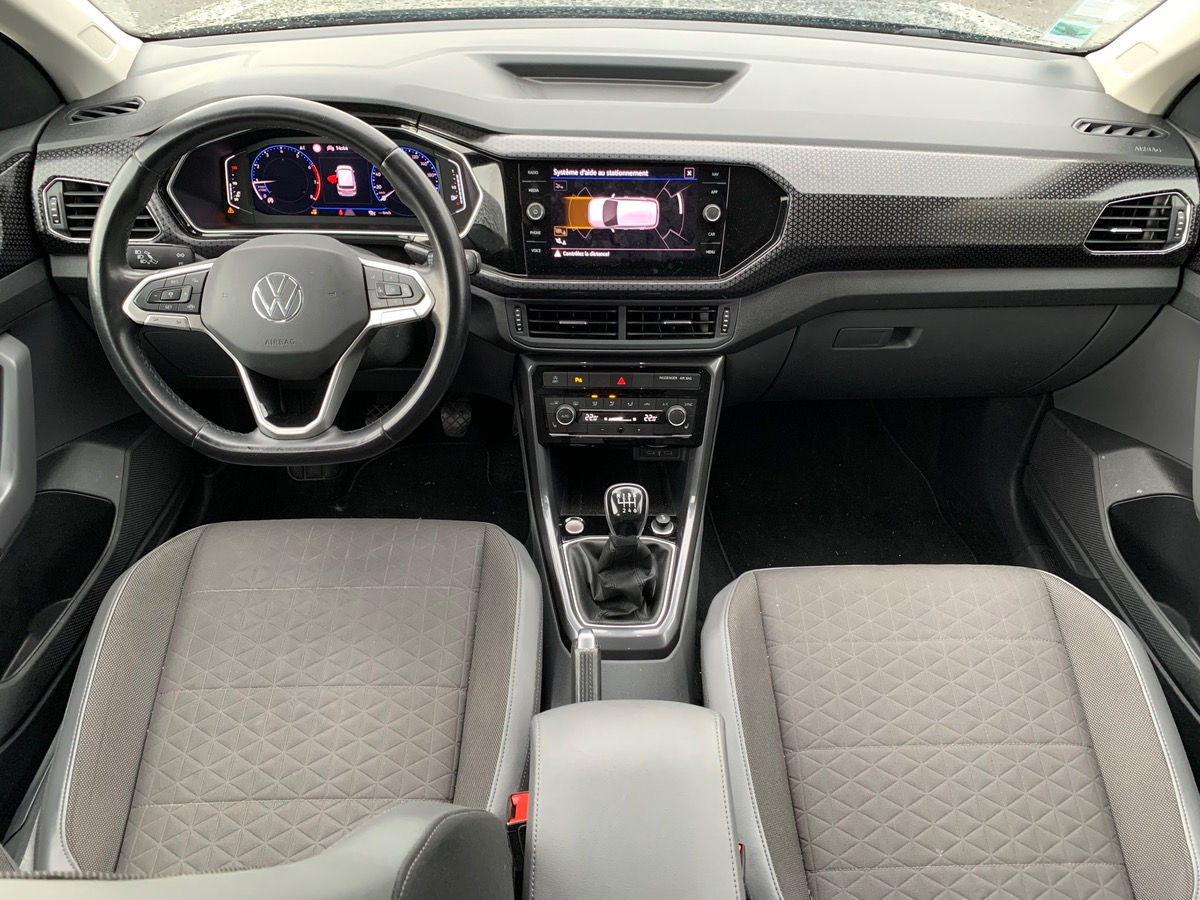 Volkswagen T-Cross 110 ch | CARAT | GPS | Régulateur de vitesse adaptatif | Système d'accès sans clé