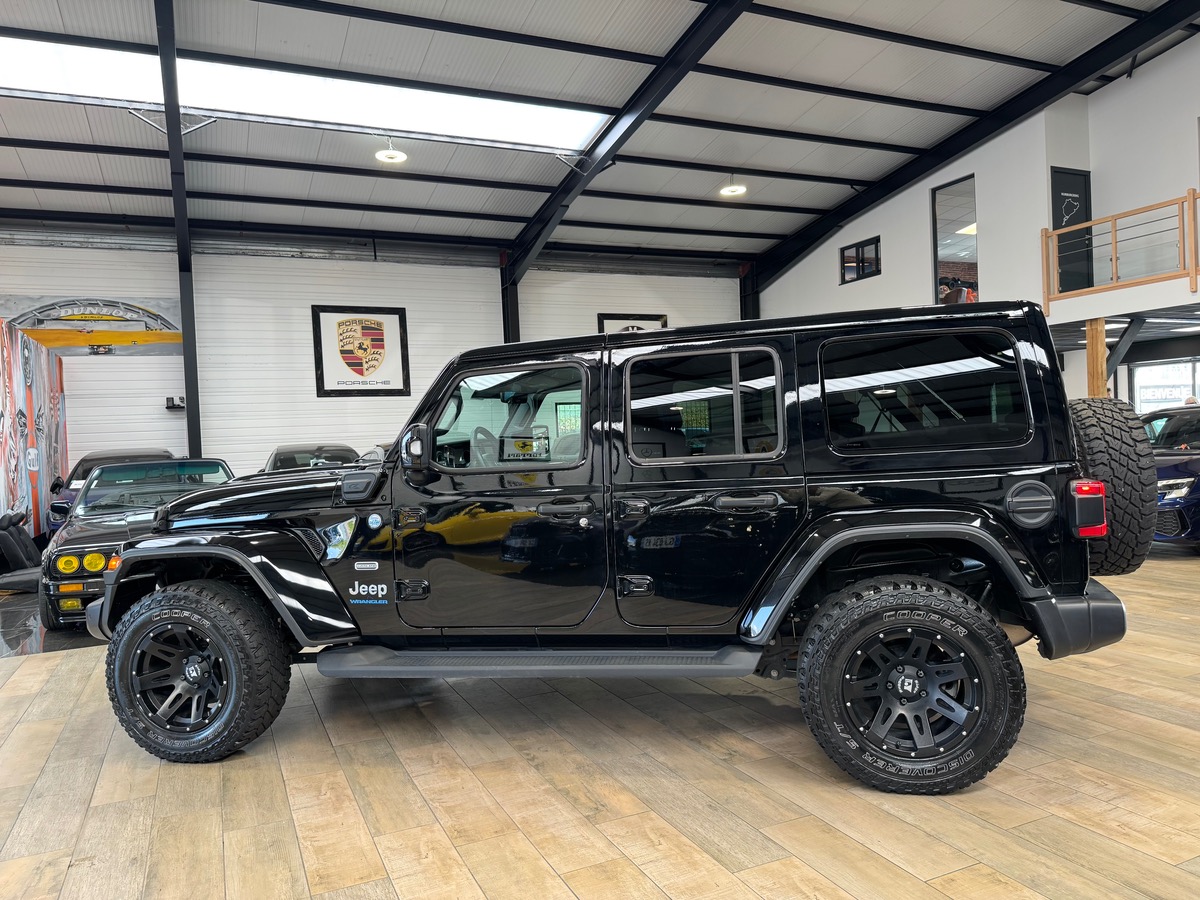 Jeep Wrangler 4XE 380CV UNLIMITED 4X4 OVERLAND JANTES RIDGE RUGGED 17°/CAM/ALPINE C
