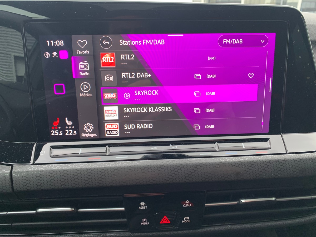 Volkswagen Golf GTI 300 ch | Clubsport | Caméra de recul | Phares de route adaptatifs, directionnels