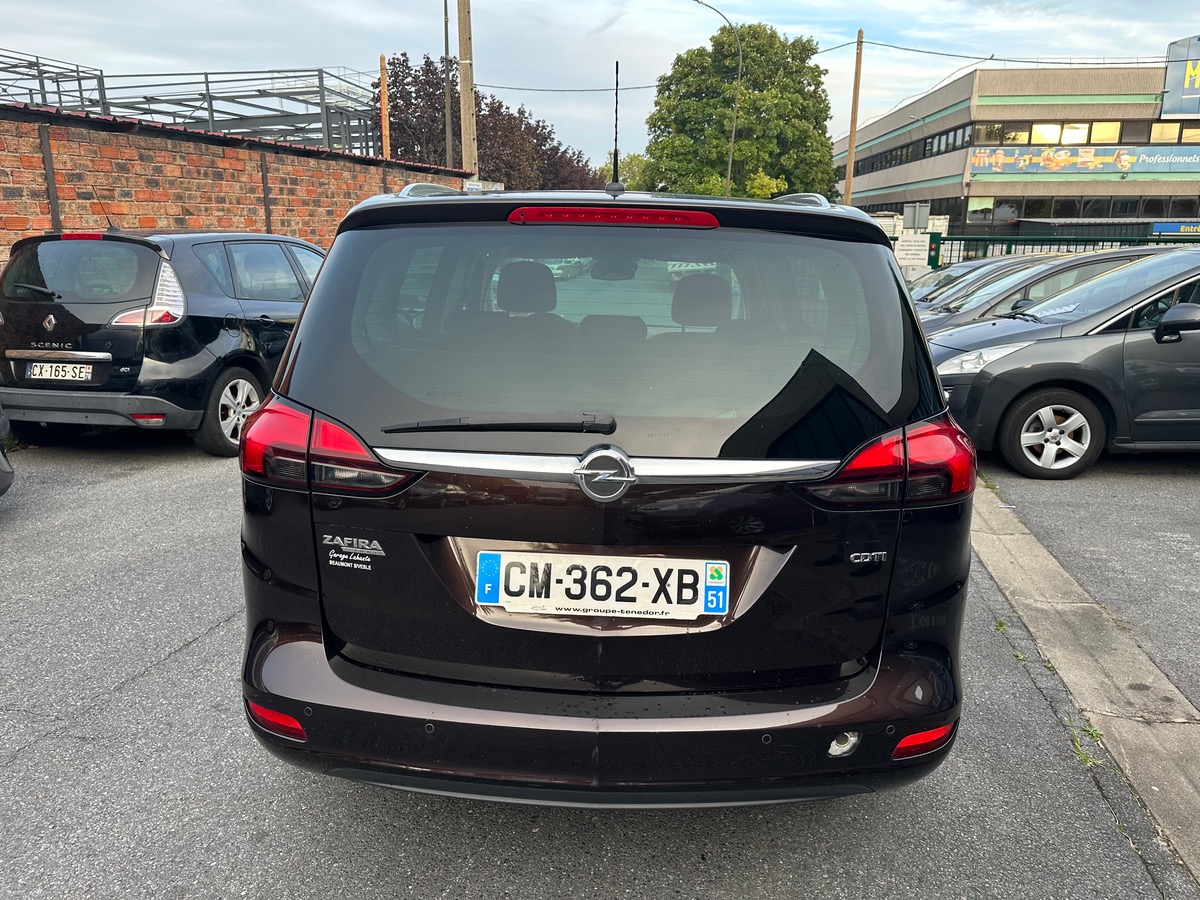 Opel Zafira Tourer 2.0 CDTI 130 CV 1r main 7pl 4X sans frais  CB
