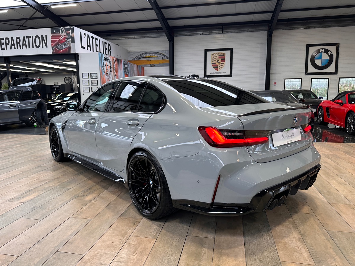 Bmw M3 Competition M xDrive 510 ch BVA8 (G80) - Origine France - Pas de Malus - Garantie 06/2026
