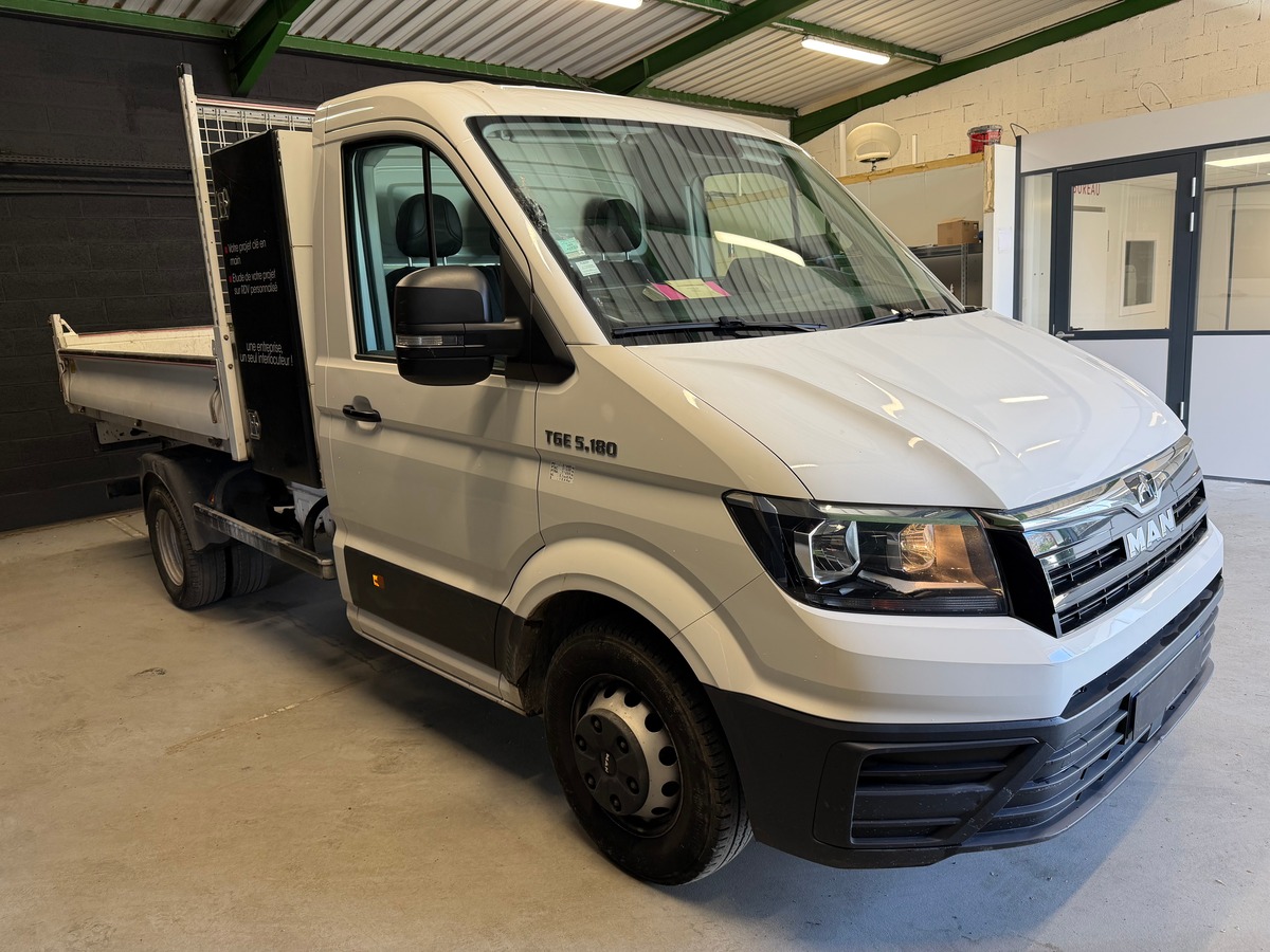 MAN TGE 5.180 Benne Caisson 2.0 TDI 177 cv TVA RECUPERABLE / Camera