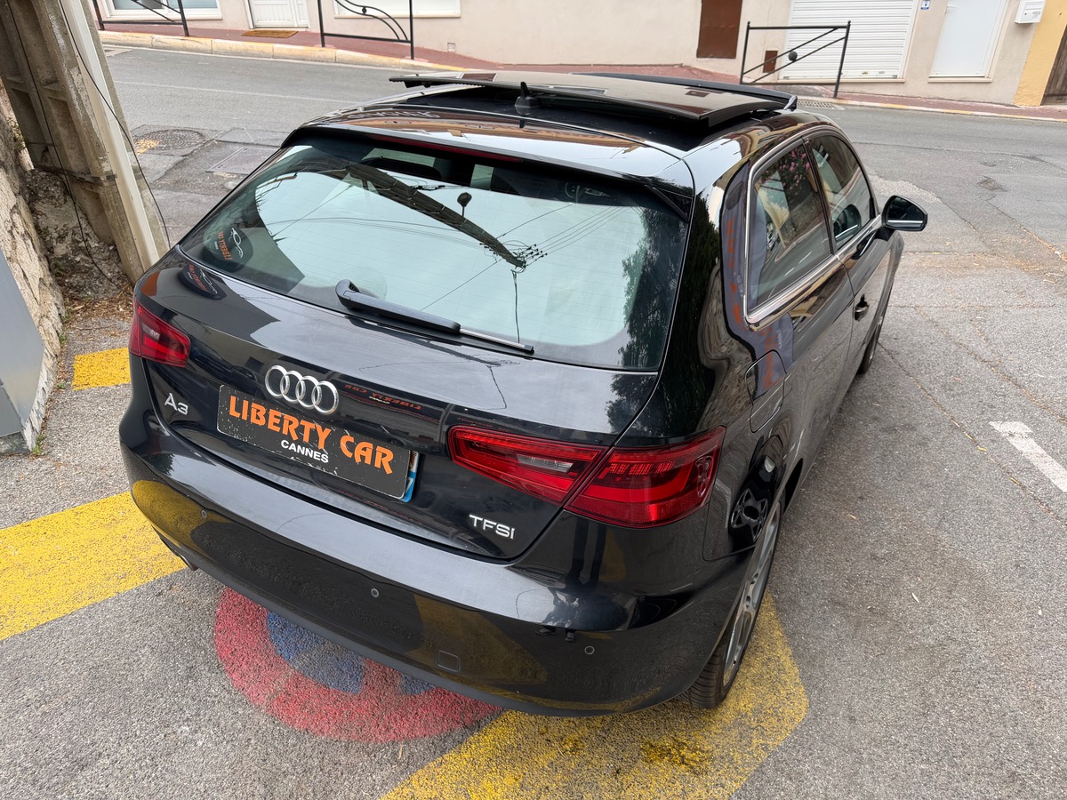 Audi A3 1.8 TFSI 180 CV / S-Tronic7  /Toit Ouvrant / Jantes S Line / Interieur Cuir Alcantara/GPS