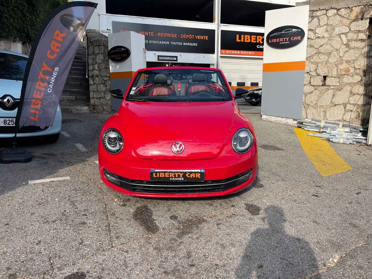 Volkswagen Beetle Cabriolet 1.4 TSI 160 CV / CarPlay / Intérieur Cuir /
