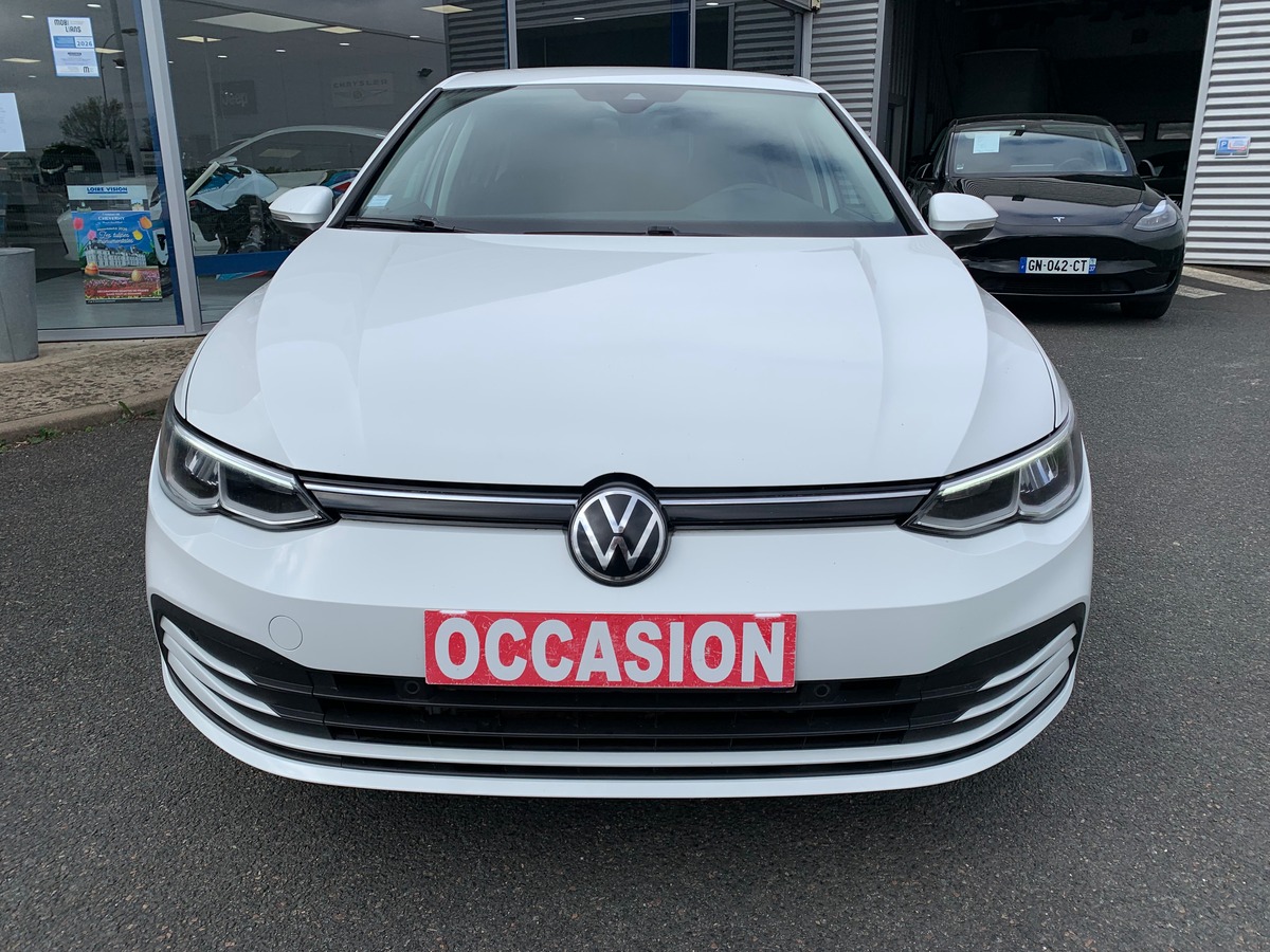 Volkswagen GOLF 8 130 ch | Stage 1 Ethanol | Apple car Play | Radar avant arriére | Siéges chauffant
