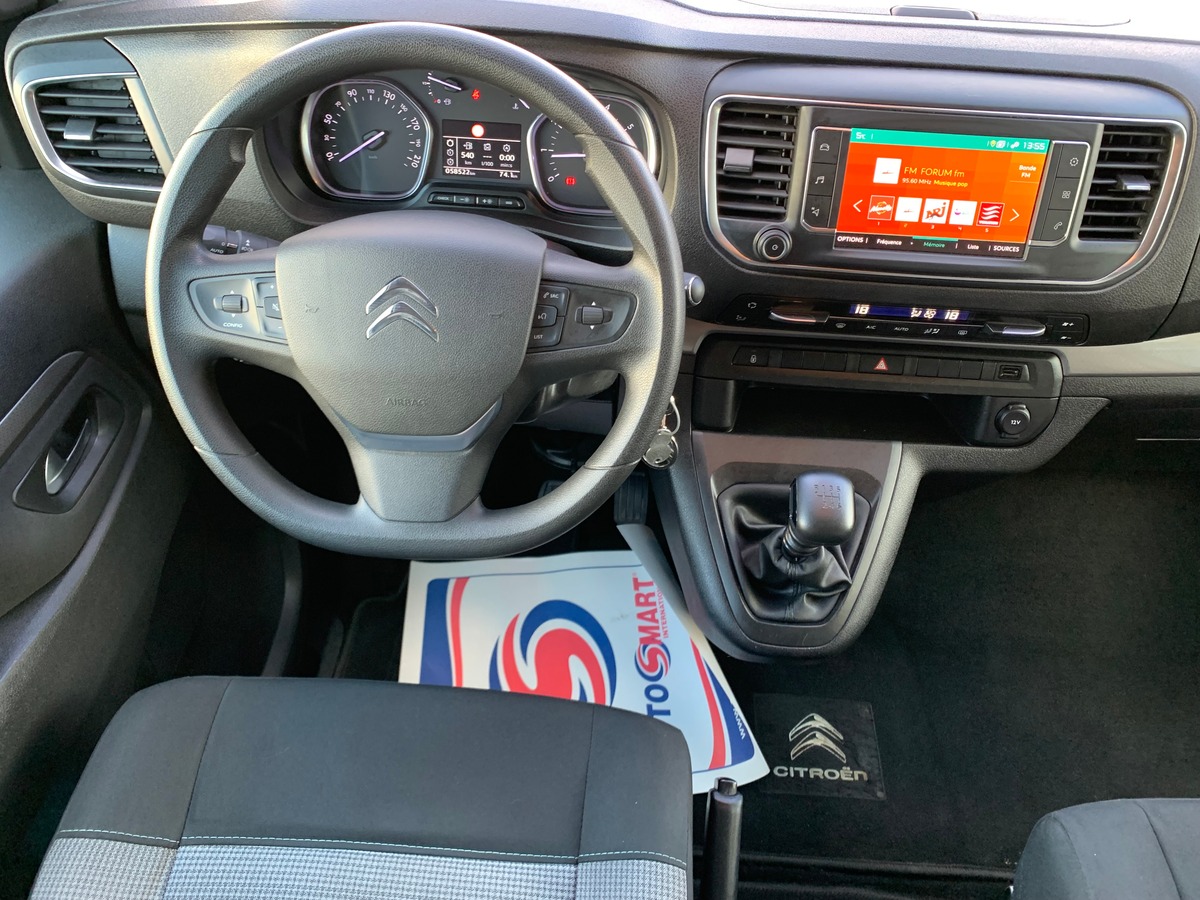Citroën Spacetourer 120 ch | FEEL | 8 places | Attelage | Régulateur vitesse | Radar stationnement