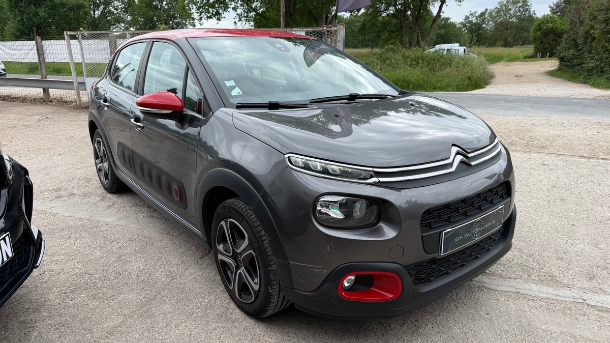 Citroën C3 III PHASE 3 ESSENCE 82 Chx GRAPHIC 43 200 Kms DISTRIB OK CLIM REGULATEUR