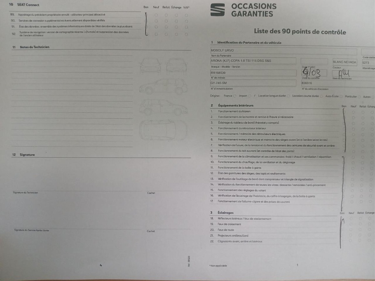 Seat Arona ARONA (KJ7) COPA 1.0 TSI 115 DSG S&S