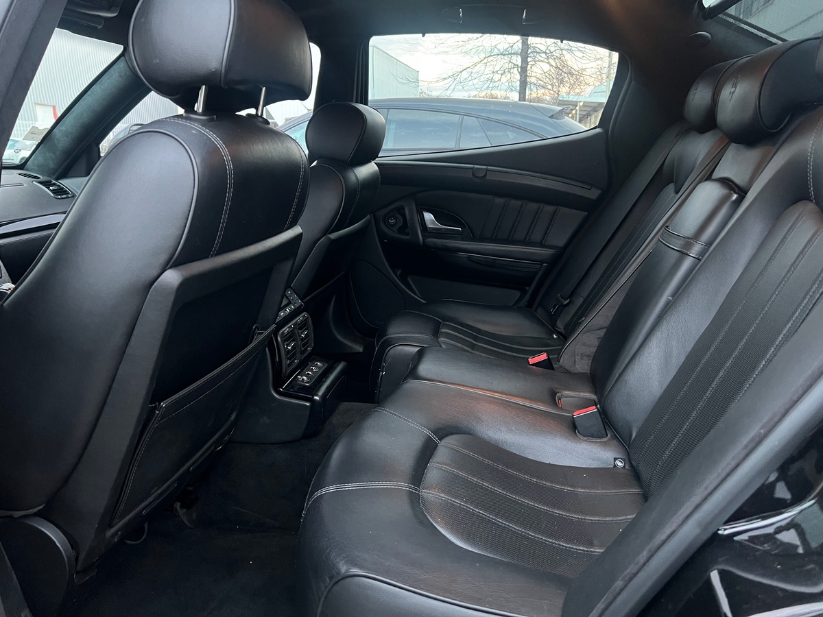 Maserati Quattroporte 4,7 S V8 431, SUIVI COMPLET , PACK BLACK, SIEGES CHAUFFANTS, COVERING