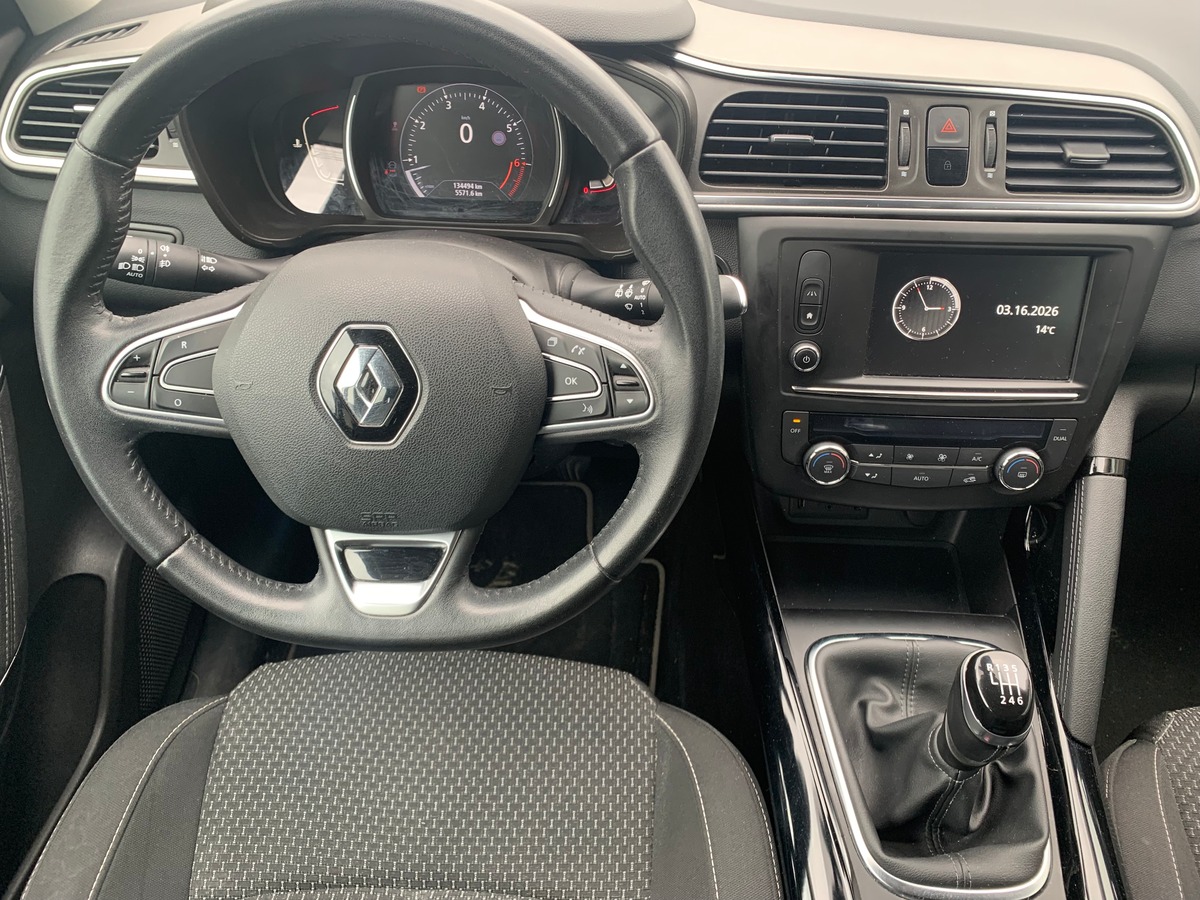 RENAULT Kadjar 130 chevaux | Zen | Caméra recul | Radars | Régulateur de vitesse | GPS | Bluetooth