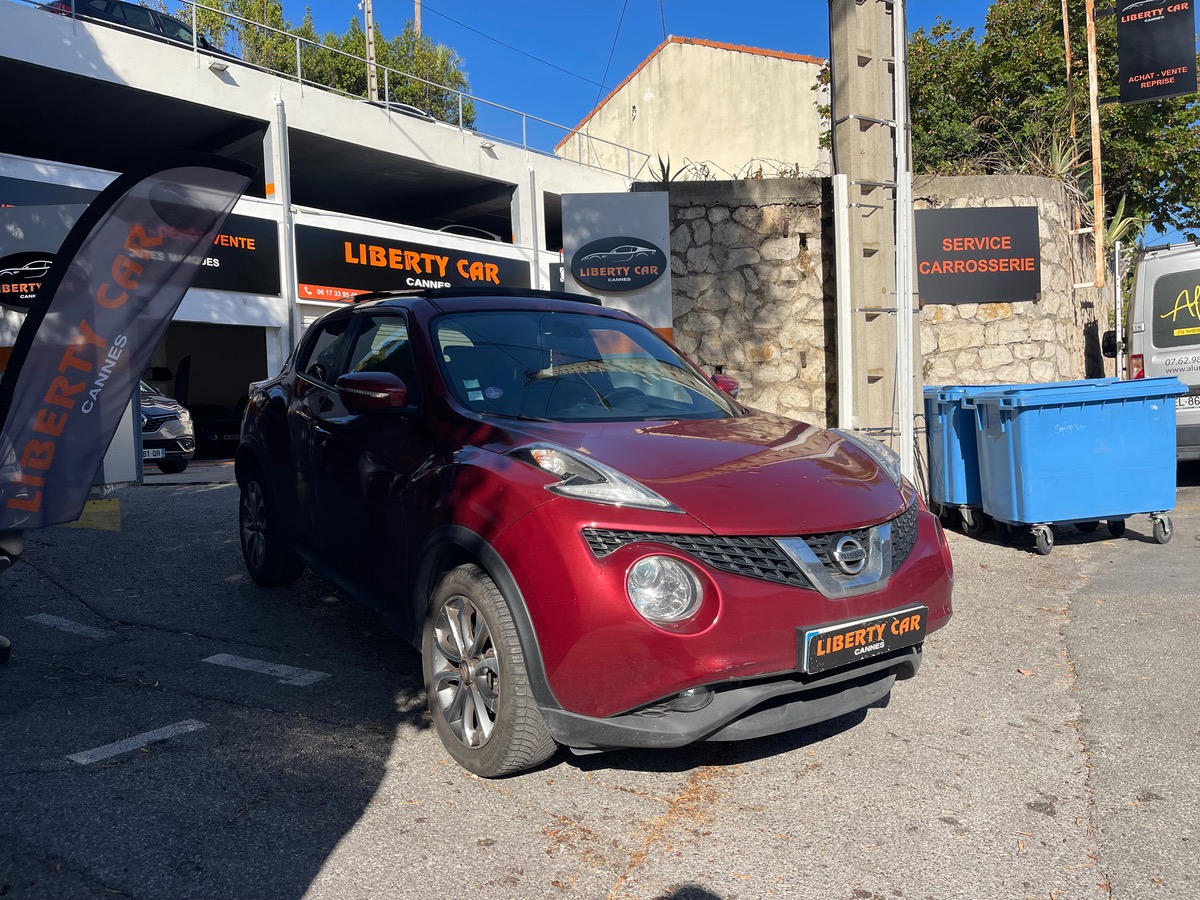 Nissan Juke 1.6 i 117 CV / Phase 3 / Toit ouvrant / Caméra 360° / Finition Tekna