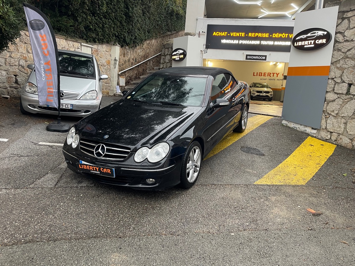 Mercedes Benz CLK Cabriolet 320 CDI 3.0 V6 224 CV / Avant Garde / Intérieur Cuir / GPS / Radar
