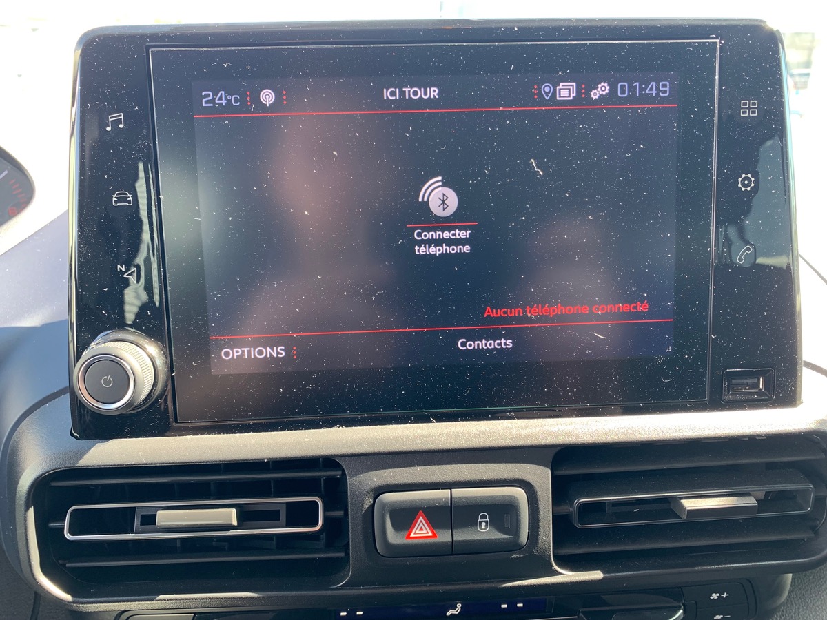 Peugeot Rifter 102 ch | Allure | 7 places | GPS | Roue de secours | Radar de stationnement arriére