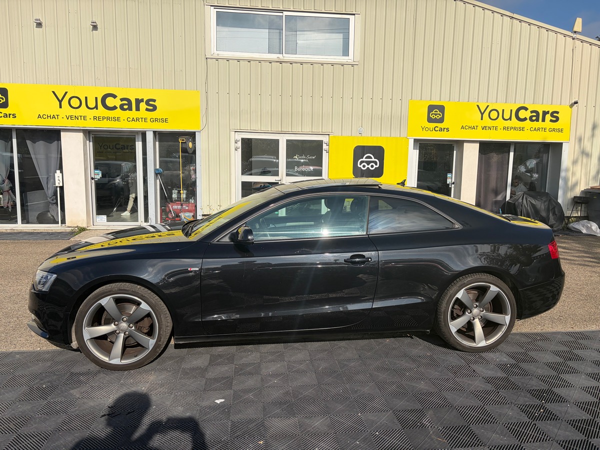 Audi A5 Coupé Quattro Phase 2 2.0 TDi S-TRONIC 177 cv BOITE AUTO SIEGE CHAUFFANT - RADAR DE RECUL