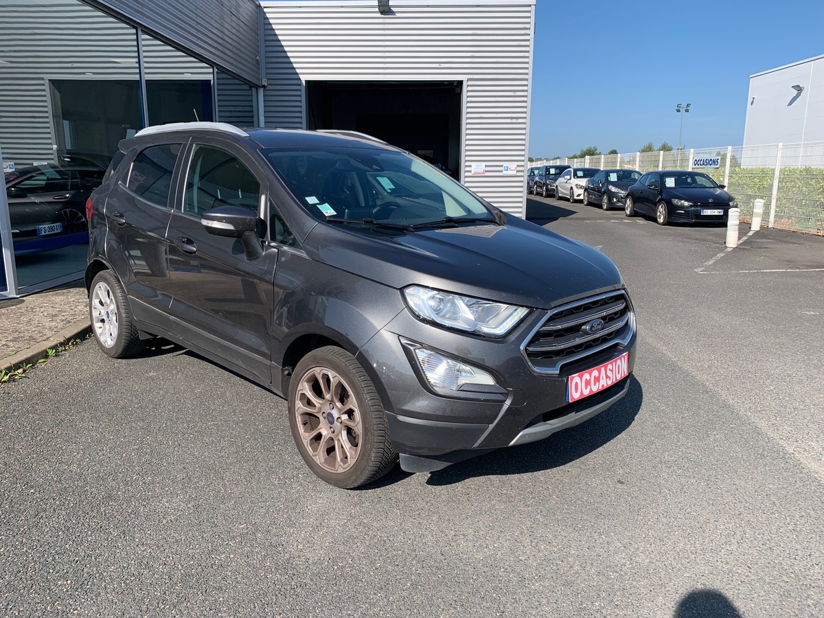 Ford EcoSport TITANIUM | Dernier entretien à 49498 kms | PACK CONFORT NAV | Régulateur de vitesse