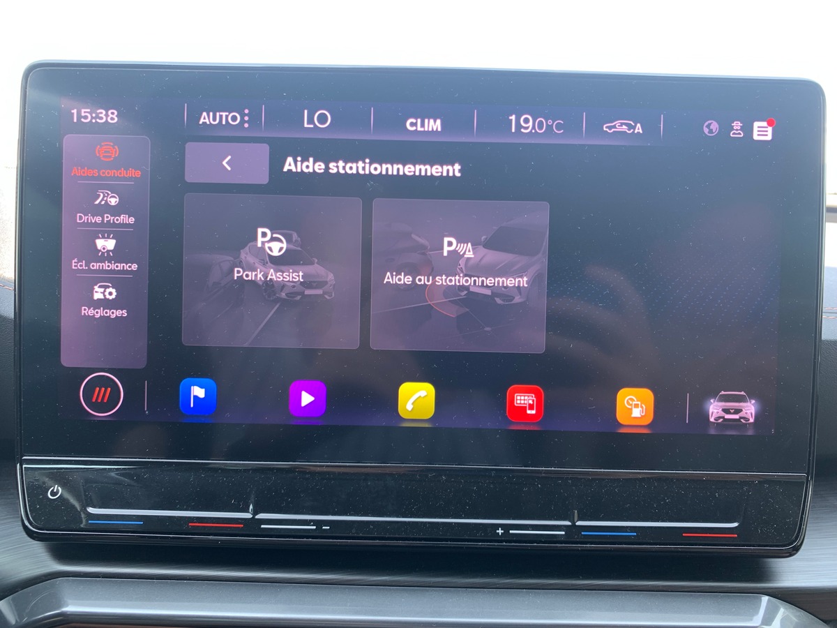 Cupra Formentor 150 ch | V | Caméra recul | Apple car Play | Volant chauffant | Régulateur adaptatif
