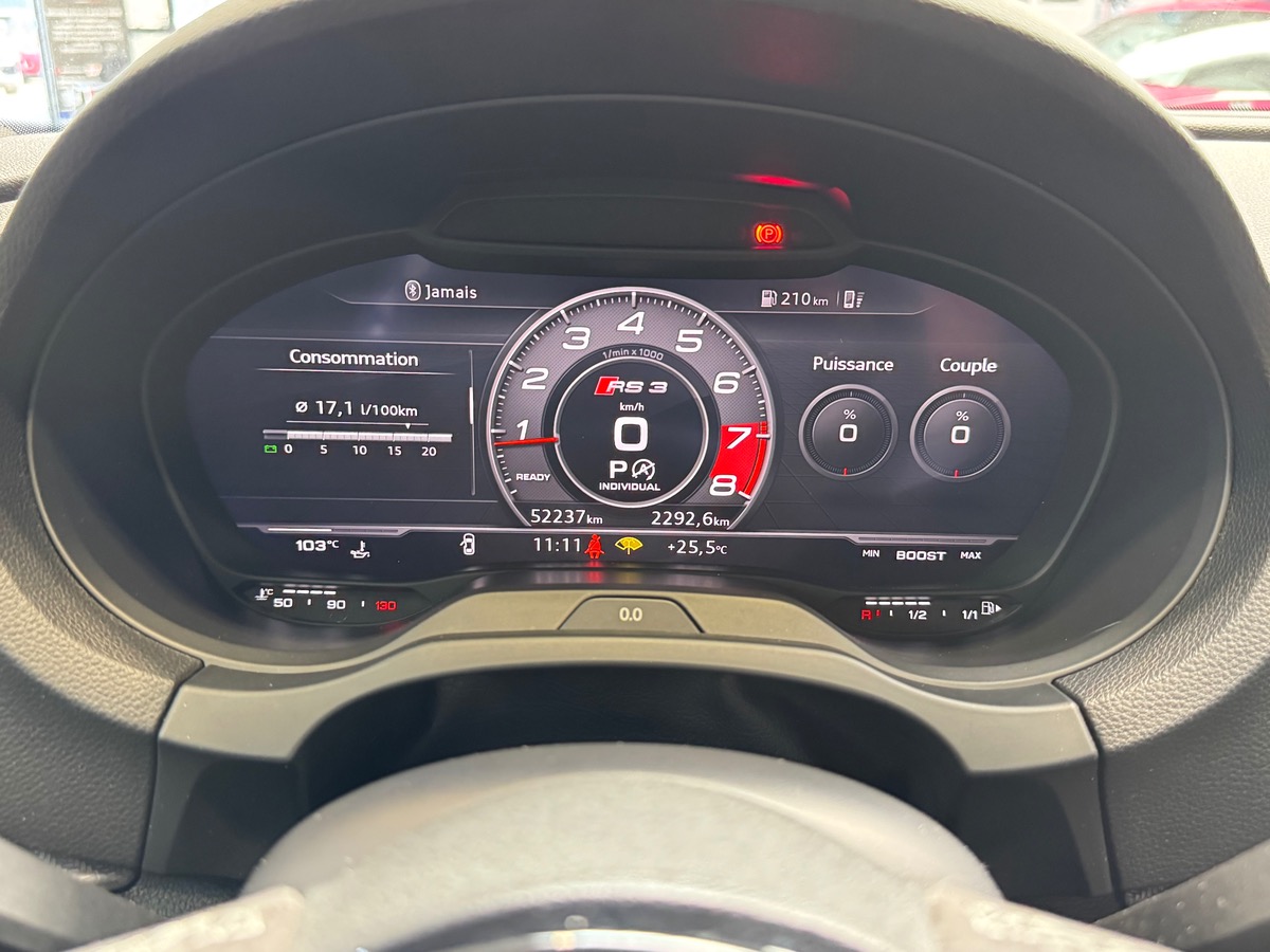 Audi RS3 Sportback 2.5 DAZA QUATTRO S-TRONIC 400CV TO/NAPPA/VIRTUAL