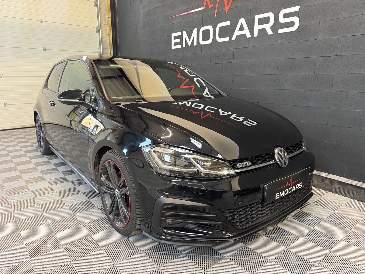 Volkswagen Golf VII GTD 2.0 184 DSG7 SUIVI COMPLET VOLKSWAGEN