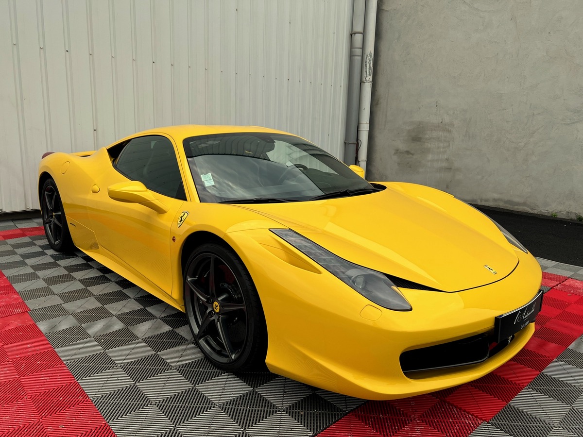 Ferrari 458 ITALIA V8 4.5 570 VOLANT LED / BAQUET