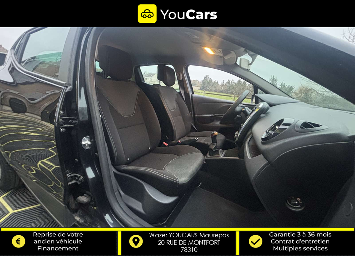 RENAULT Clio 4  5 Portes 1.5 dCi FAP 90 cv ENTRETIEN RENAULT REGULATEUR IDEAL JEUNE PERMIS