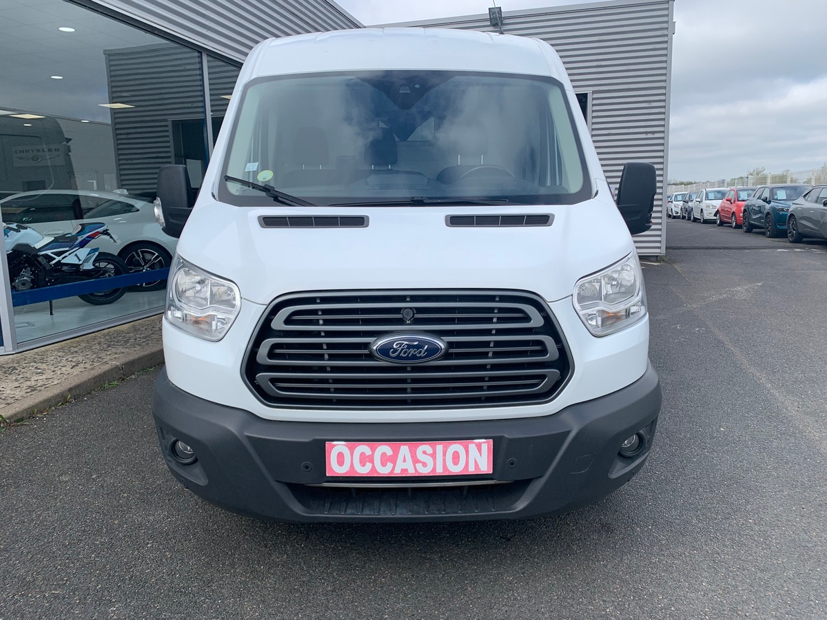 Ford TRANSIT 130 ch | Attelage | Régulateur de vitesse | Bluetooth | Plancher bois et latérale