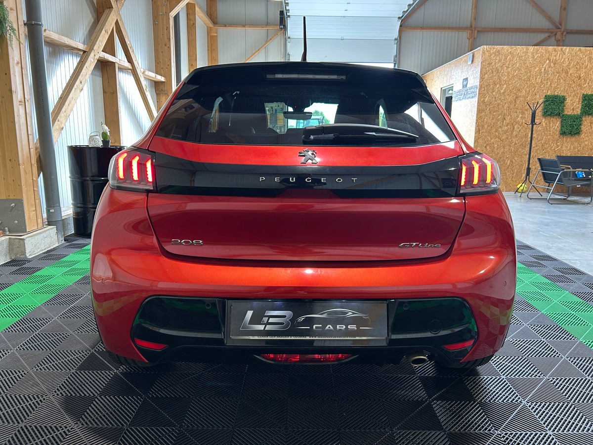 Peugeot 208 1.2L GT LINE 100 cv - ENTRETIENS PEUGEOT COMPLET - GARANTIE
