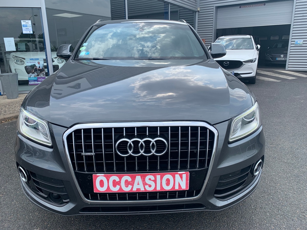 Audi Q5 258 ch | S-line | QUATTRO | Caméra de recul | Régulateur vitesse | Toit ouvrant panoramique