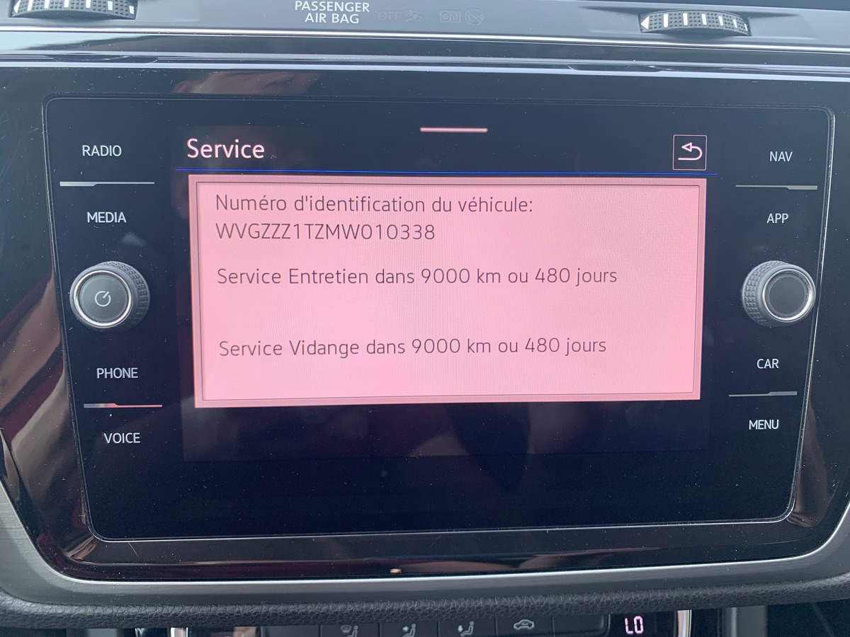 Volkswagen Touran 150 ch | Lounge business | Caméra de recul | Régulateur vitesse | Apple car Play