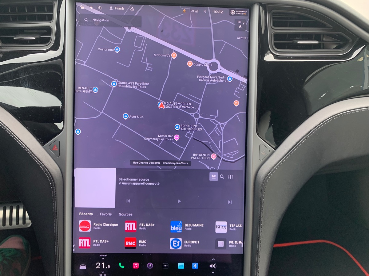 Tesla Model S 75D Dual Motor | GPS | Caméra recul | Ouverture du coffre mains libres | Phares LED