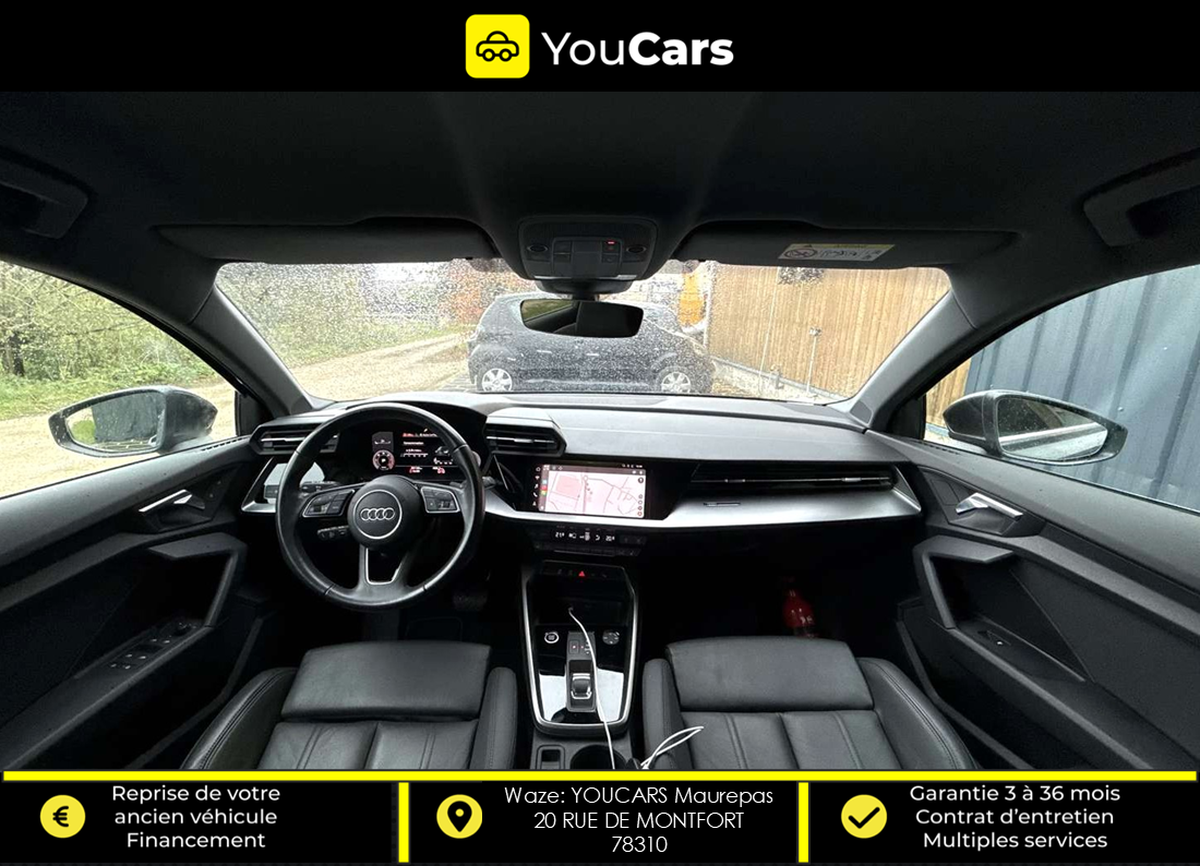 Audi A3 Sportback 30 2.0 TDI STronic 116 cv Boîte auto RADAR DE RECUL ENTRETIEN A JOUR APPLE CARPLAY
