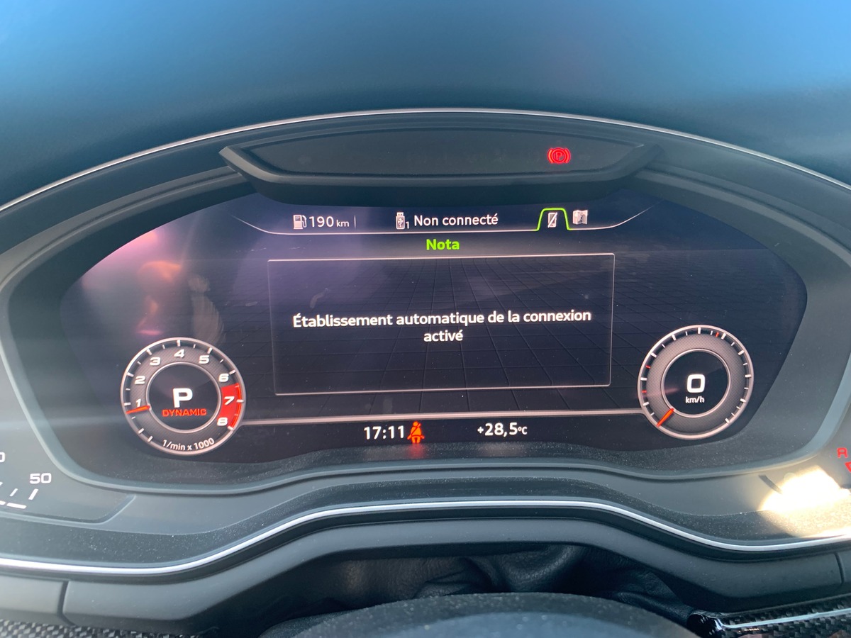 Audi RS5 450 ch | Quattro | Toit ouvrant | Caméra de recul | Affichage tête haute | Apple car Play