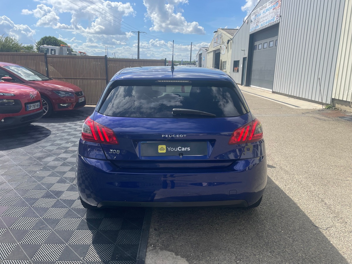 Peugeot 308 1.6 BlueHDi 120 cv RIEN A PREVOIR - CARPLAY - CAMERA DE RECUL - CLIMATISATION AUTO