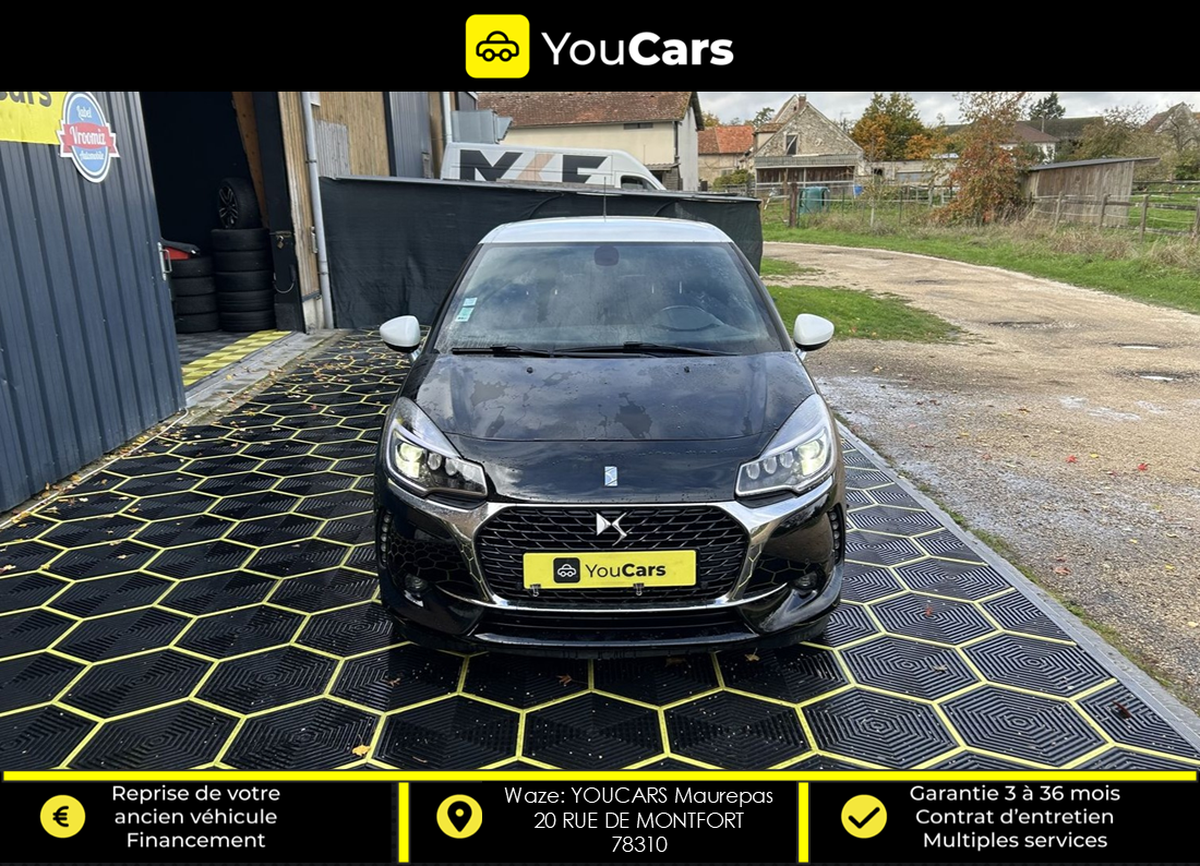 Citroën DS3 SO CHIC 1.6 Blue HDi 100 cv KIT DE DISTRIBUTION FAIT - CAMERA DE RECUL - GPS
